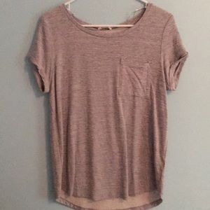 Gray T-shirt with pocket